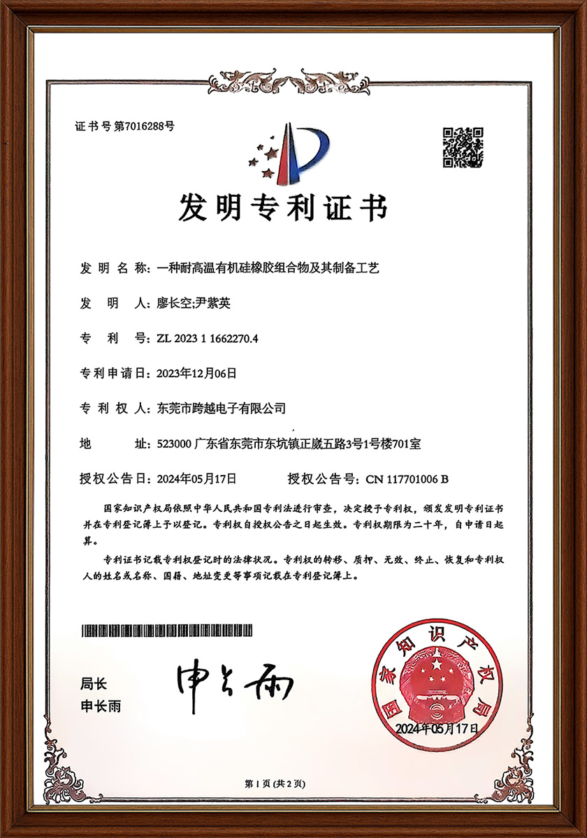 Invention Patent Certificate